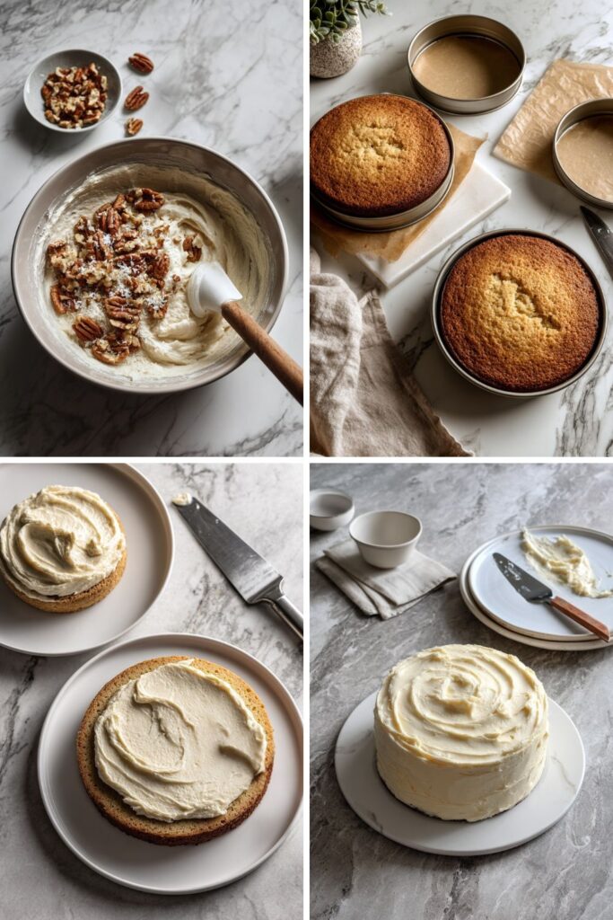 Italian Cream Cake From Box