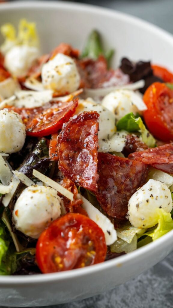 Keto Italian Salad Recipe