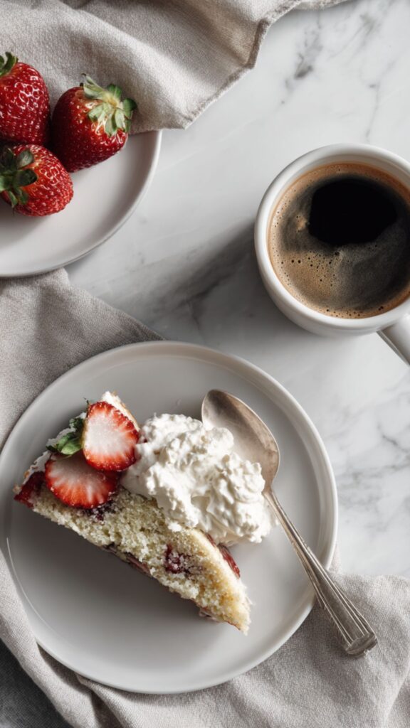 Italian Strawberry Cake Recipe