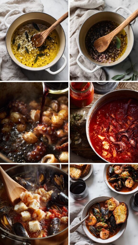 Stanley Tucci Italian Cacciucco alla Livornese Recipe