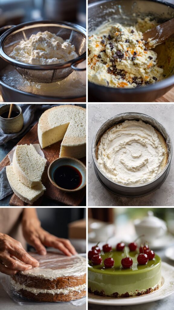 Italian Cassata Cake Recipe