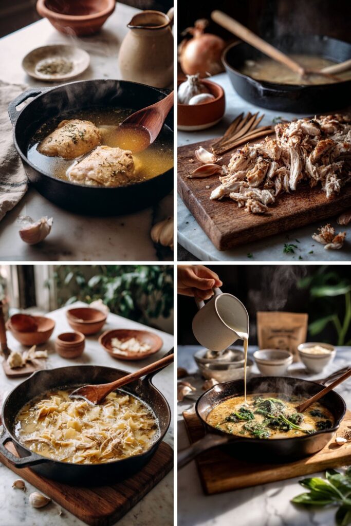 Creamy Italian White Lasagna Soup
