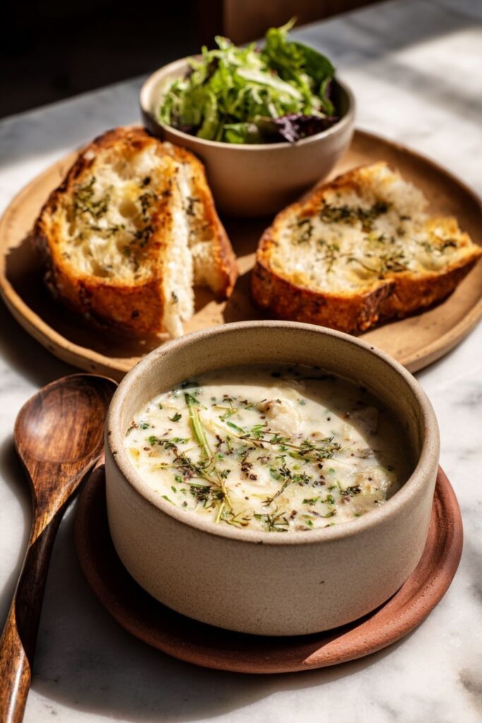 Creamy Italian White Lasagna Soup

