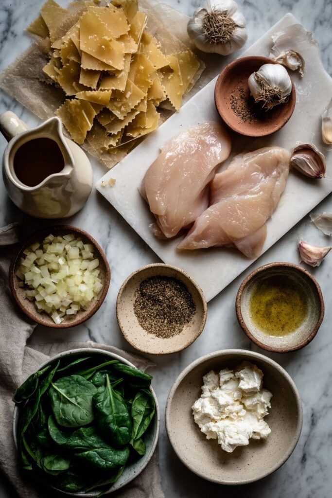 Creamy Italian White Lasagna Soup

