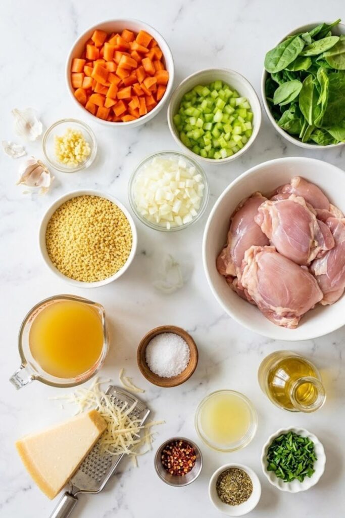 Italian Penicillin Soup With Chicken
