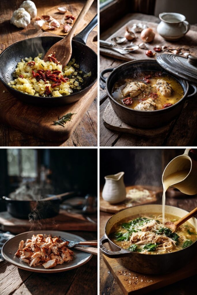 Creamy Italian Chicken Soup
