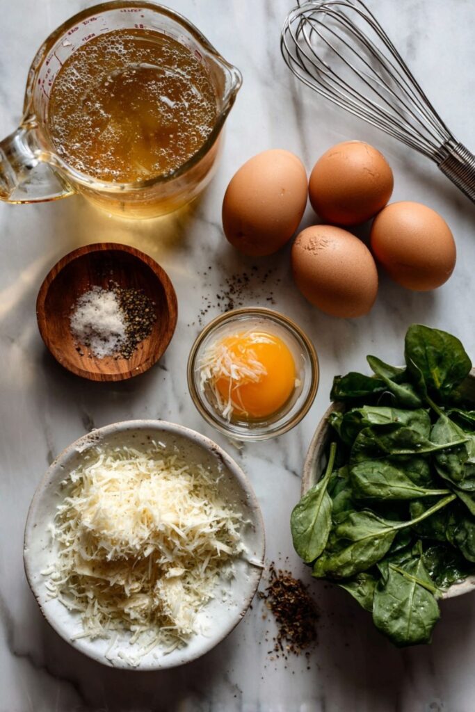 Italian Egg Drop Stracciatella Soup