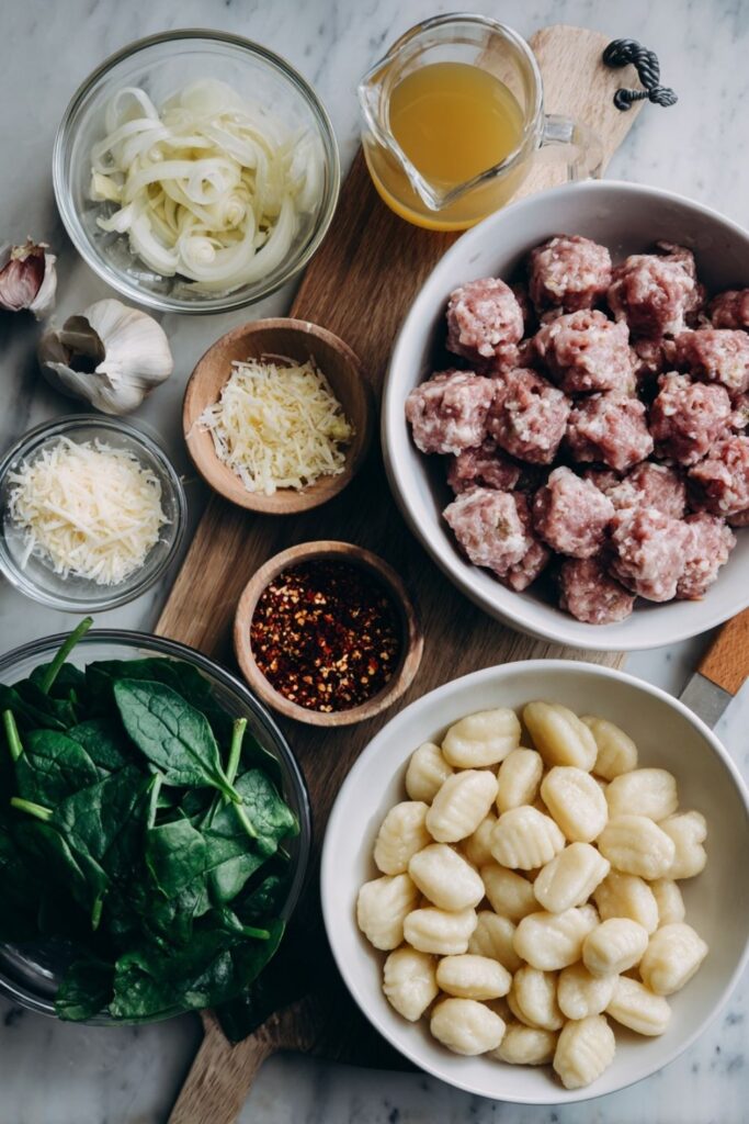 Italian Sausage Gnocchi Soup