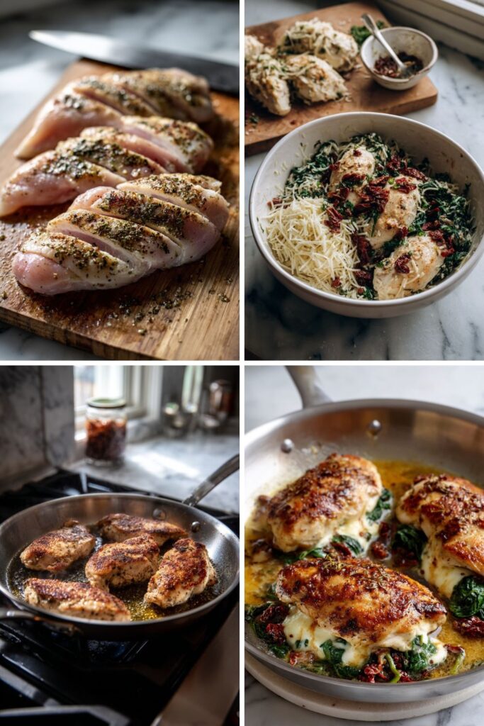 Italian Stuffed Chicken Breast