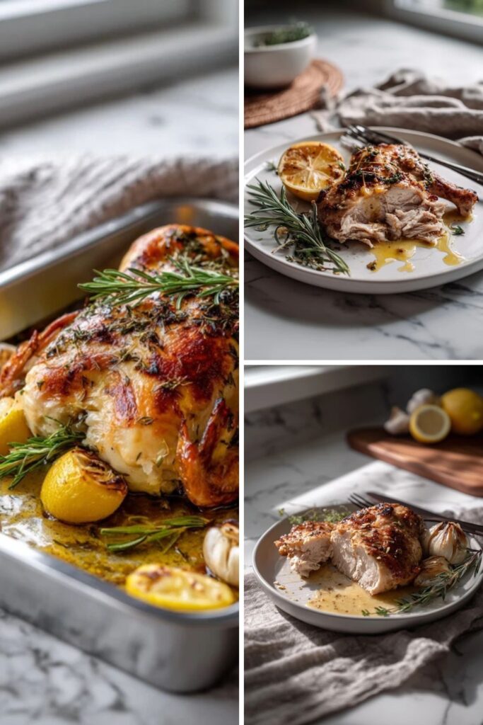 Italian Whole Roasted Chicken Recipe