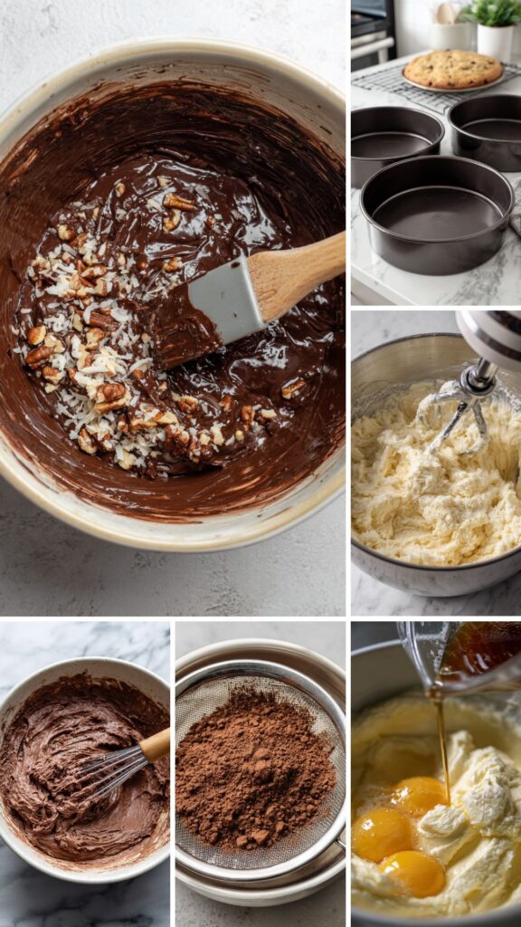 Chocolate Italian Cream Cake Recipe