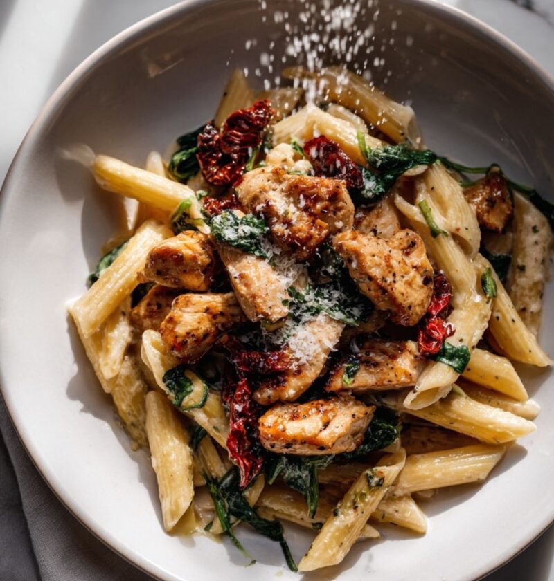 Creamy Italian Chicken Pasta