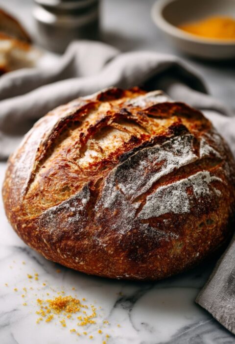 Easy Homemade Crusty Italian Bread Recipe