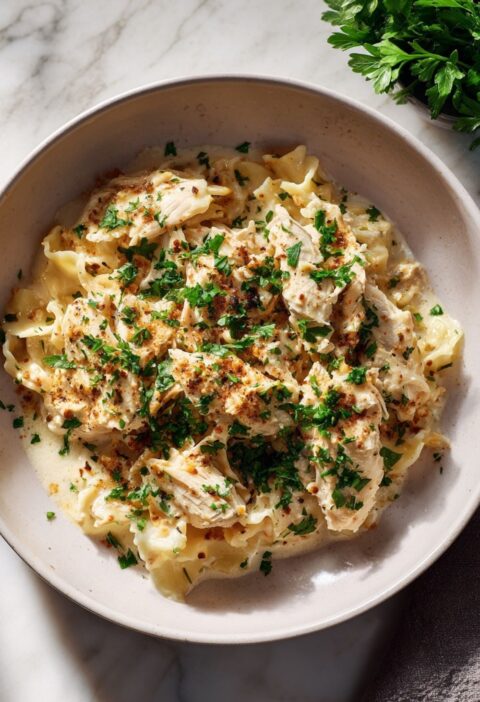 Easy Homemade Zesty Creamy Italian Chicken