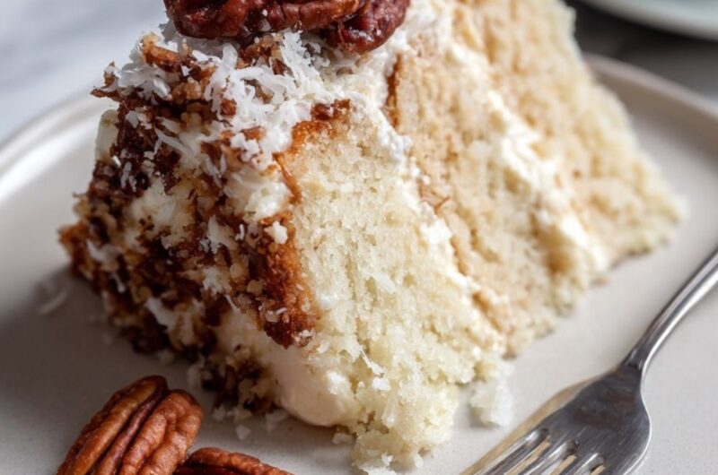 Italian Cream Cake From Box