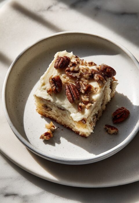 Italian Cream Sheet Cake