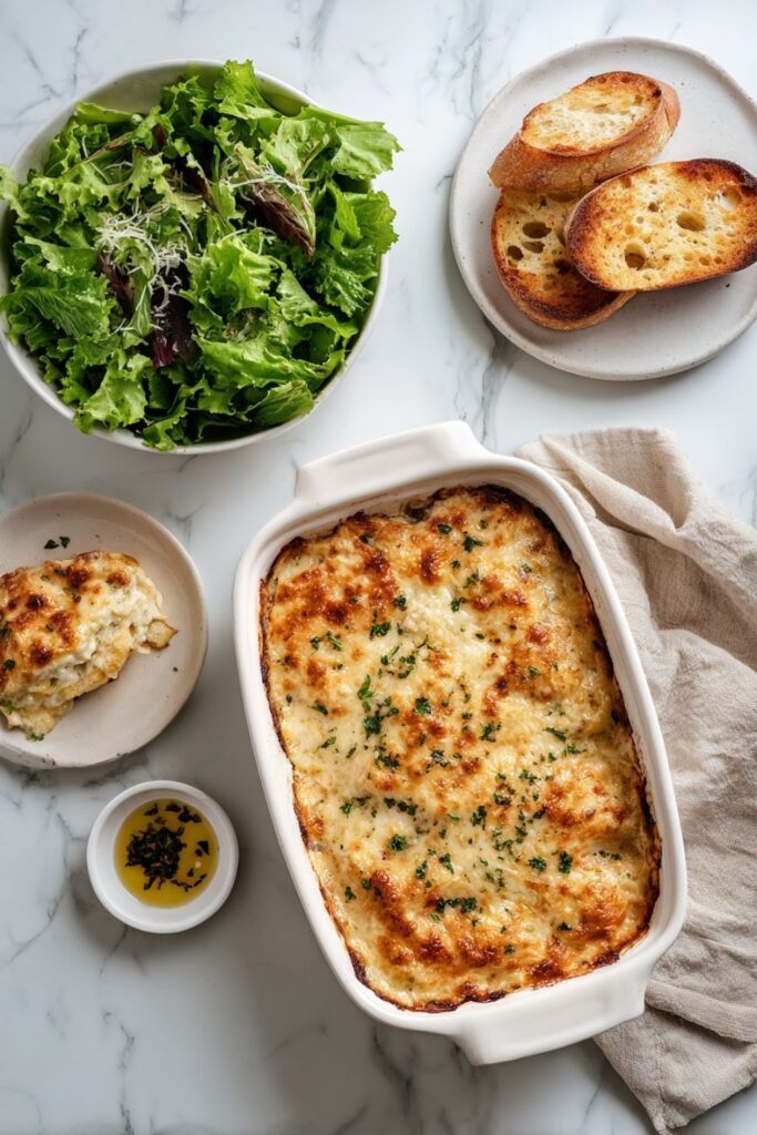 Baked Italian Sausage Pasta Casserole With Mozzarella
