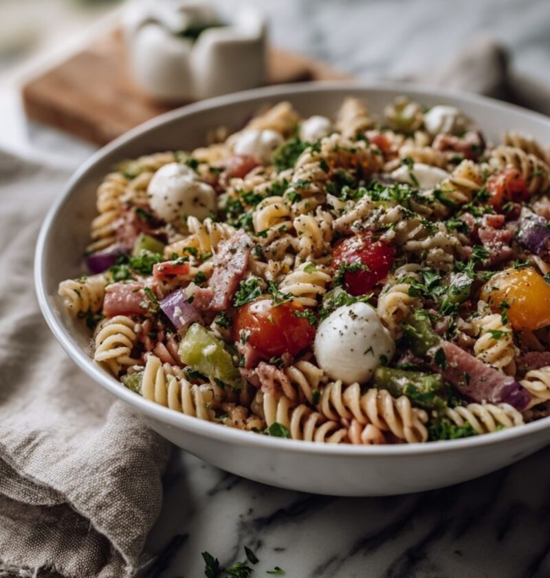 Classic Italian Pasta Salad