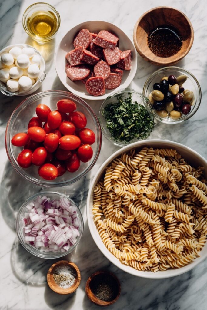 Classic Italian Pasta Salad