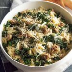 Cajun Italian Sausage Pasta Skillet