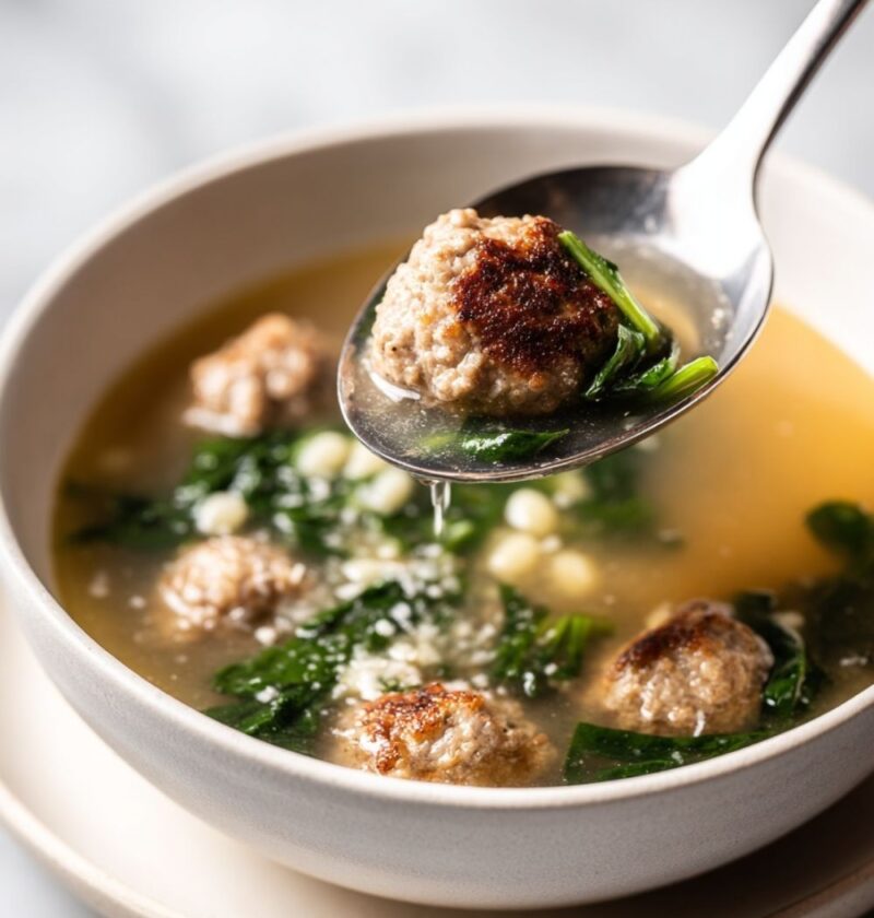 Easy Italian Wedding Soup With Frozen Meatballs