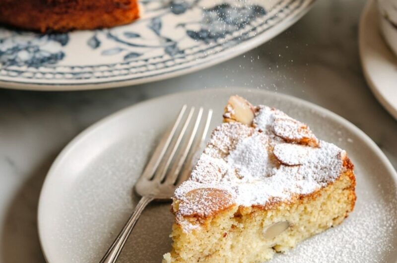 Italian Almond Ricotta Cake