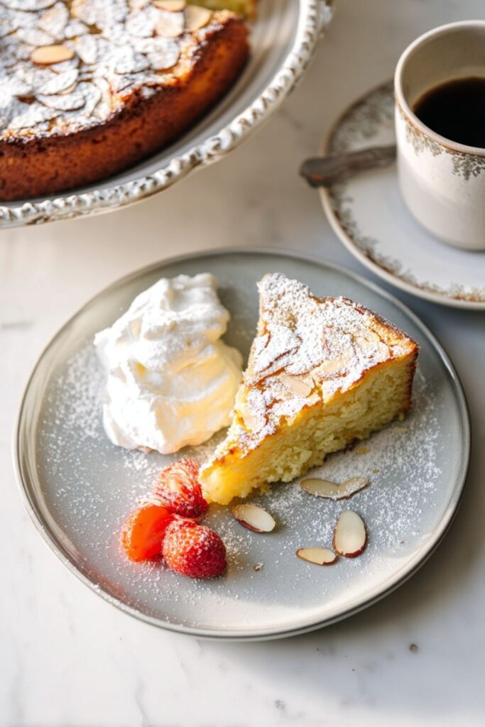 Italian Almond Ricotta Cake
