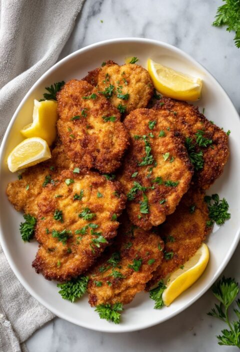 Italian Breaded Chicken Cutlets