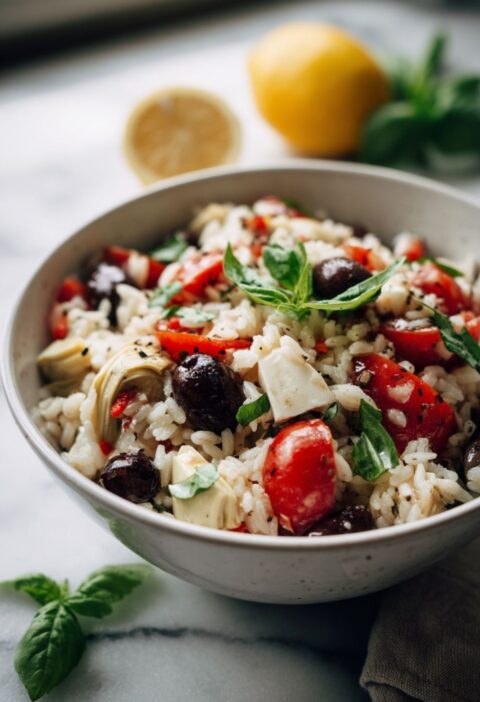 Italian Rice Salad Cold