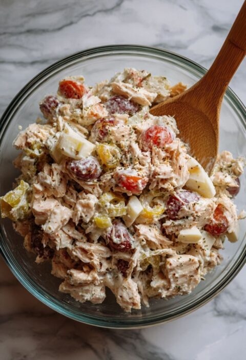 Italian Grinder Chicken Salad