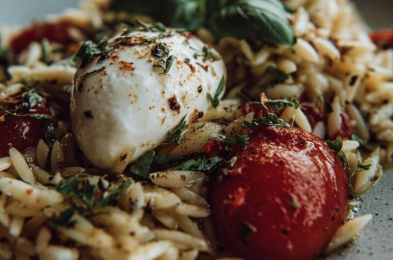 Italian Orzo Pasta Salad