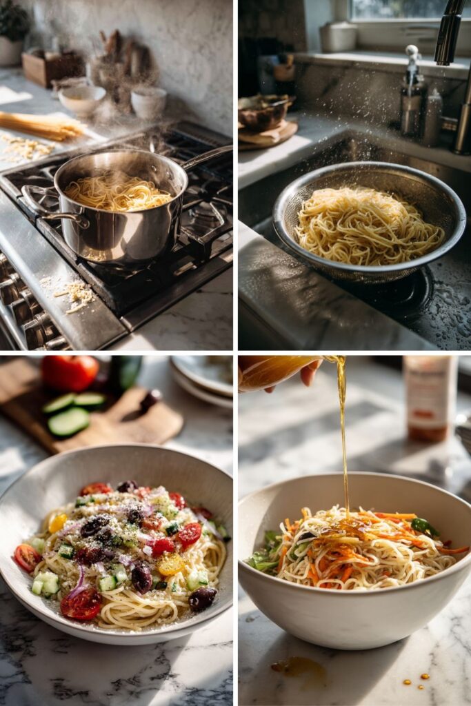 Italian Spaghetti Pasta Salad
