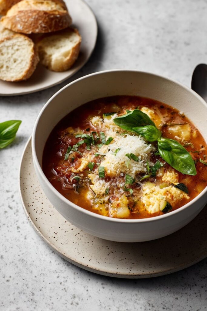 Italian Zucchini Tomato Soup
