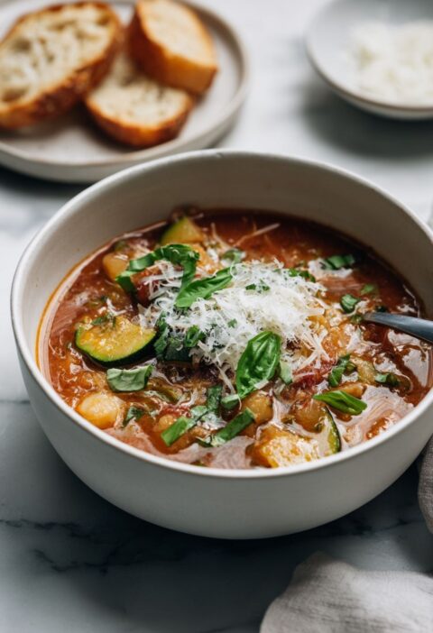 Italian Zucchini Tomato Soup
