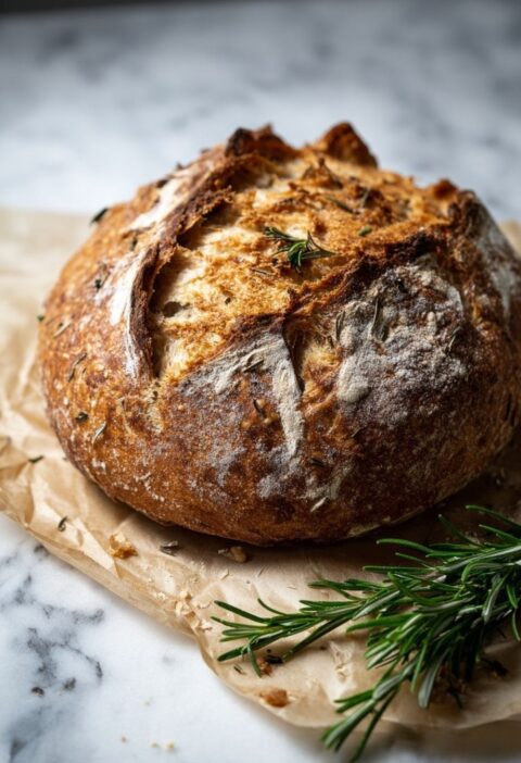 No Knead Italian Bread Dutch Oven