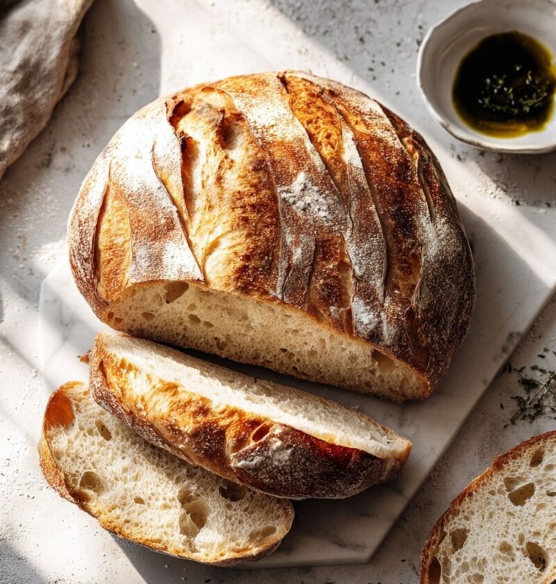 Sourdough Discard Italian Bread