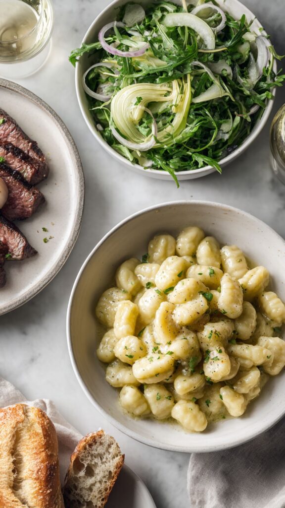 Homemade Italian Potato Gnocchi Pasta Recipe