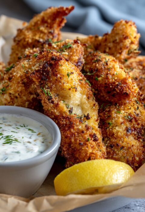 Crispy Italian Chicken Strips