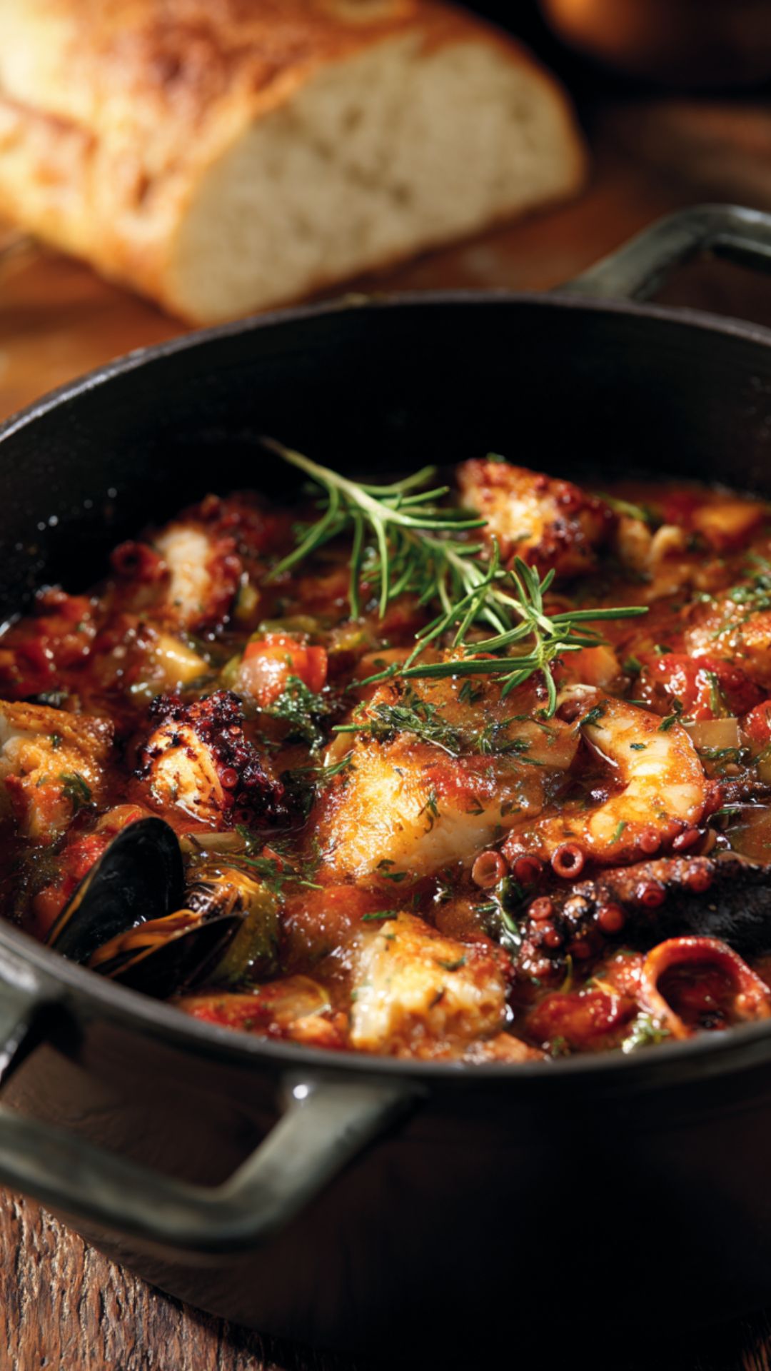 Stanley Tucci Italian Cacciucco alla Livornese (Fish Stew) Recipe