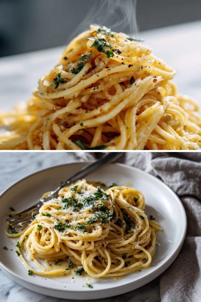 Creamy Spaghetti Recipe (1-pot)