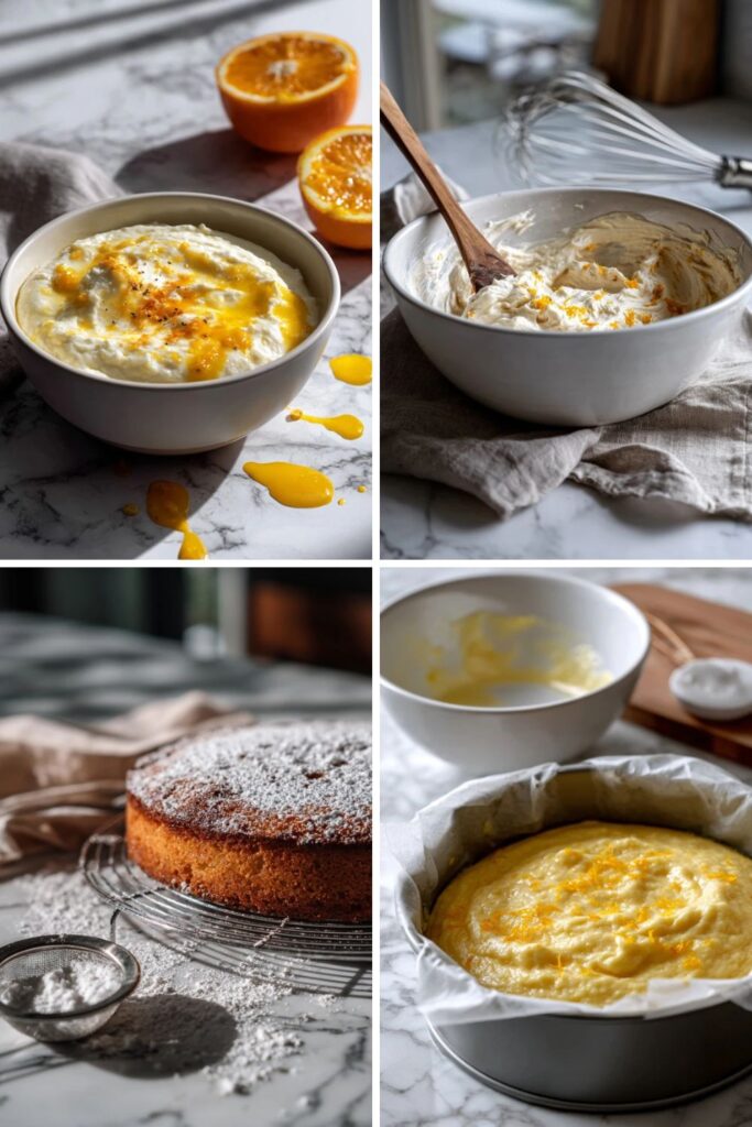 Easy Italian Orange Ricotta Cake Recipe