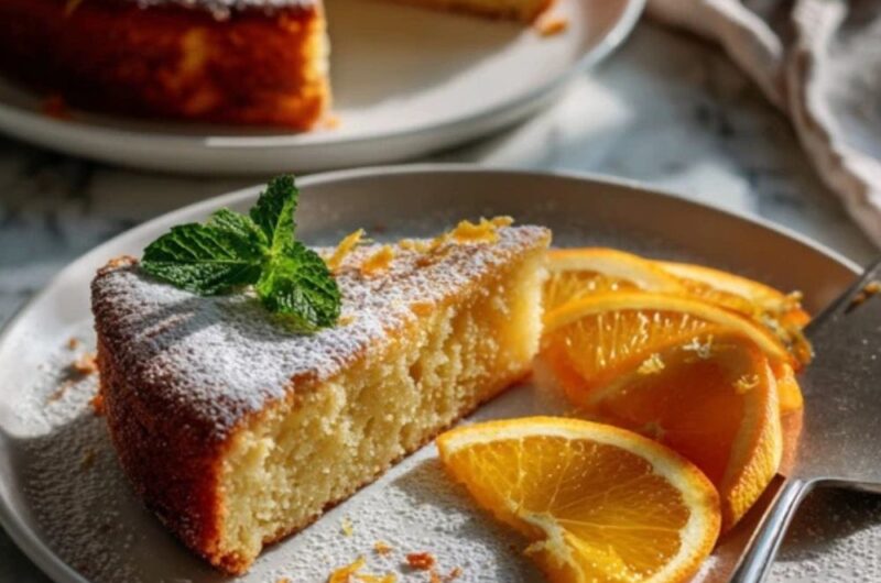 Italian Orange Ricotta Cake