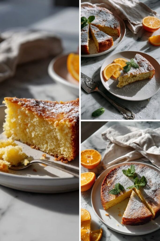 Easy Italian Orange Ricotta Cake Recipe