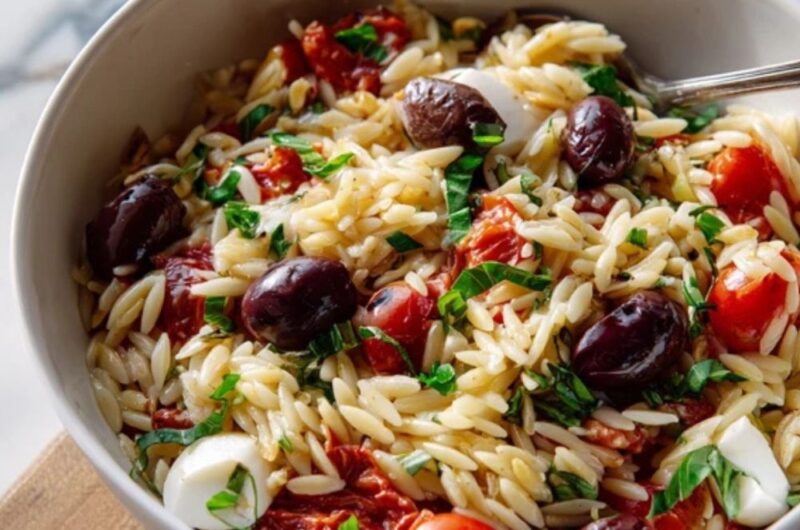 Italian Orzo Salad Recipe