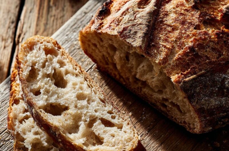 Homemade Crusty Italian Bread