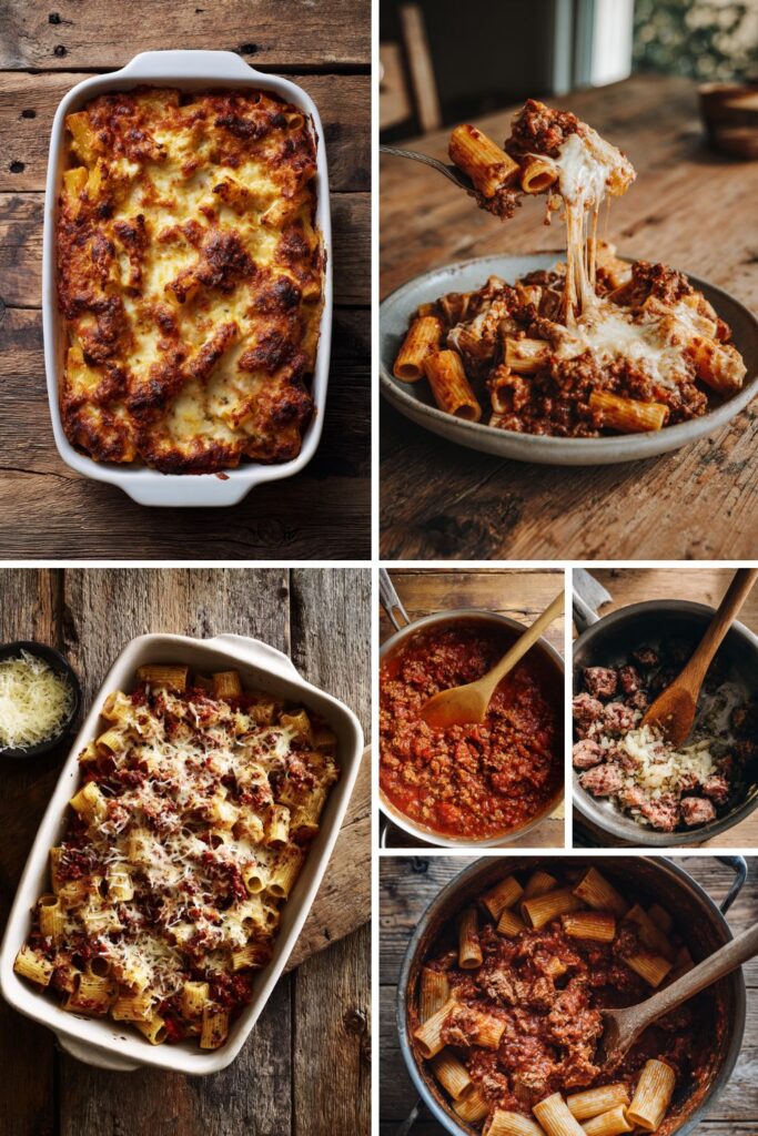Ina Garten Italian Baked Rigatoni With Lamb Ragu