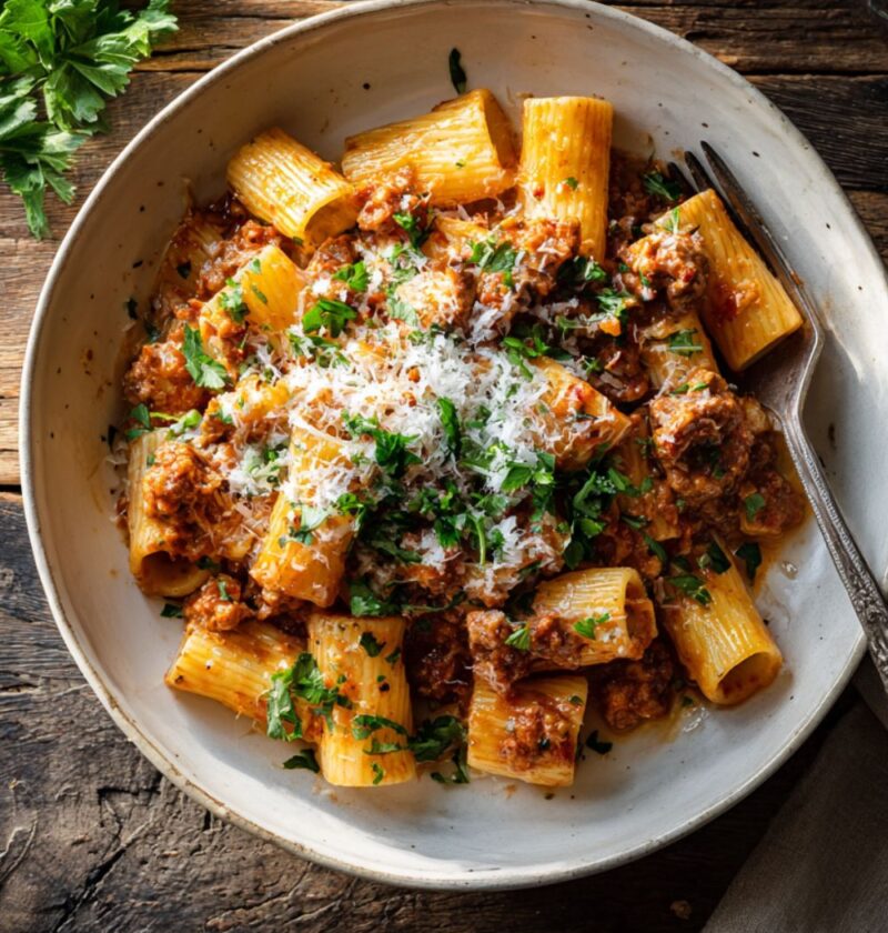 Ina Garten Italian Sausage and Fennel Rigatoni