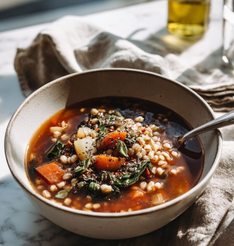 Italian Barley Soup