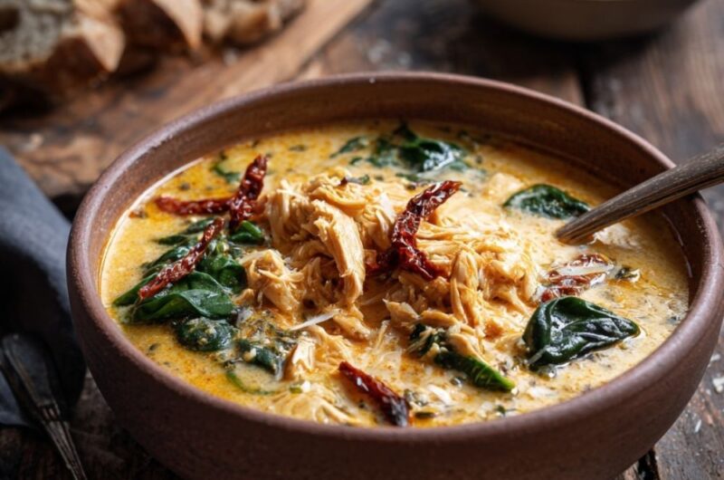 Creamy Italian Chicken Soup