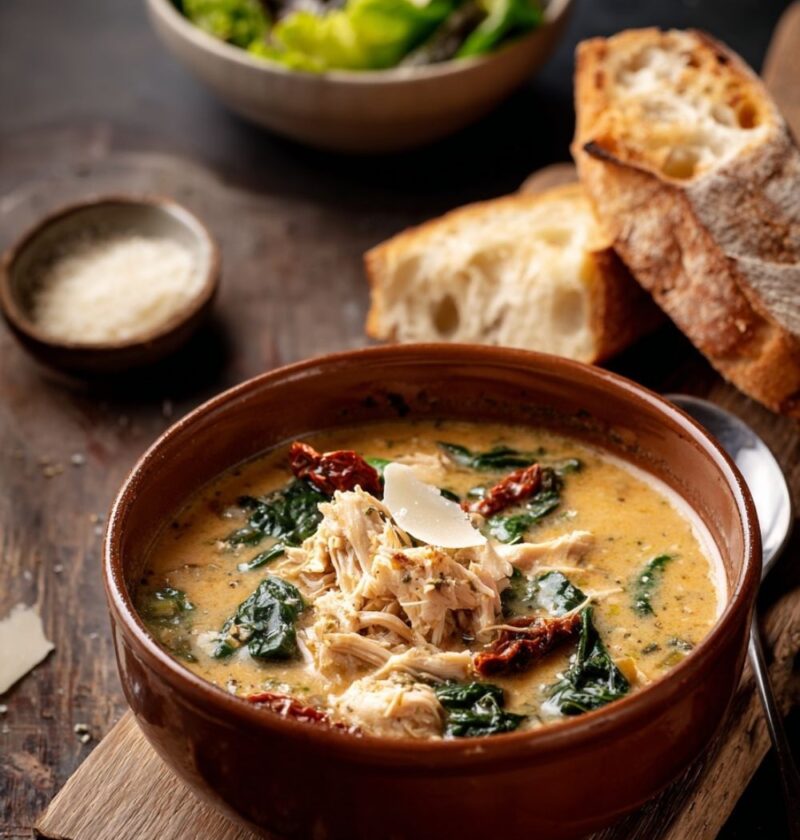 Creamy Italian Chicken Soup